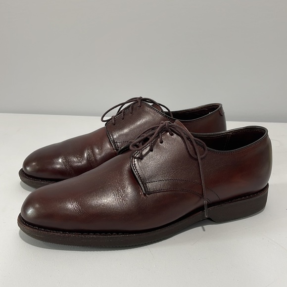 Allen Edmonds Lax Derby Oxford shoes size 10 D in chili color leather - Picture 6 of 16